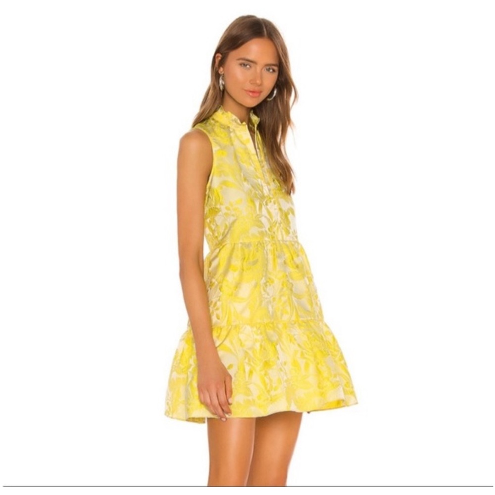 Amanda Uprichard NWT sleeveless saffron dress yellow